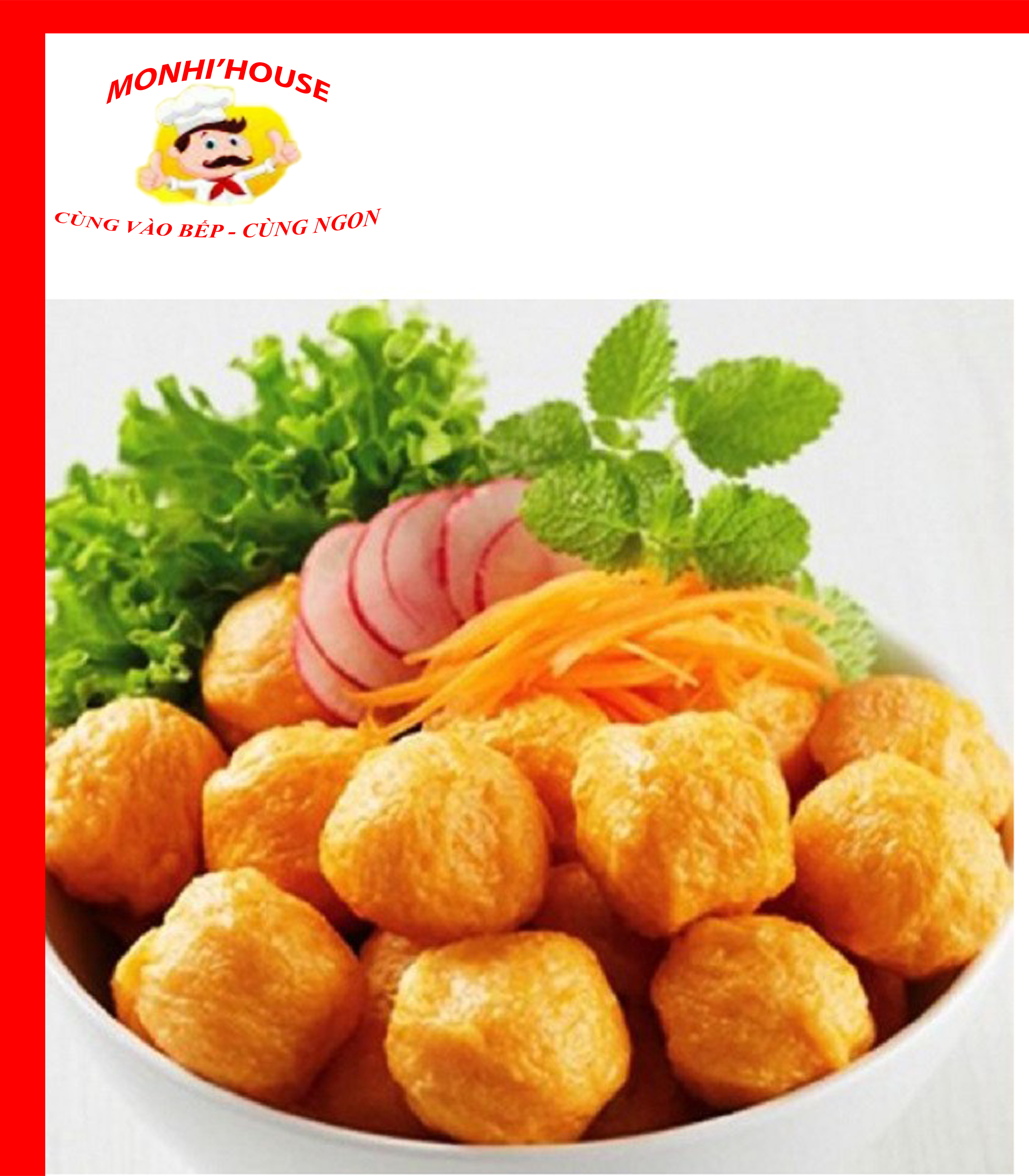 100g Tôm viên thơm ngon