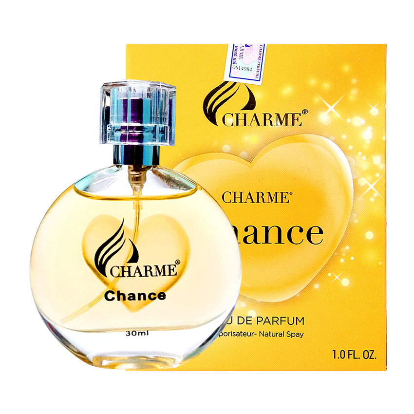 Nước Hoa Nữ CHANCE Chamme 30ml Chính Hãng Tươi Mát, Nữ Tính