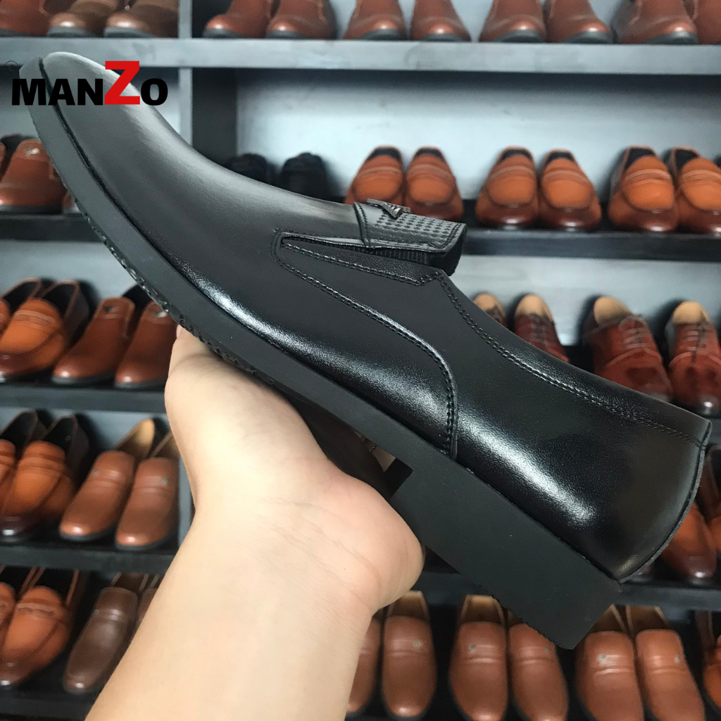 Giày da nam công sở cao cấp MANZO - Bảo hành 12 tháng - GT 101