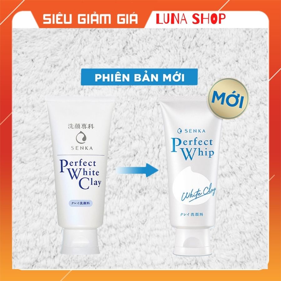 [MẪU MỚI] Sữa rửa mặt Shiseido Senka Perfect Whip