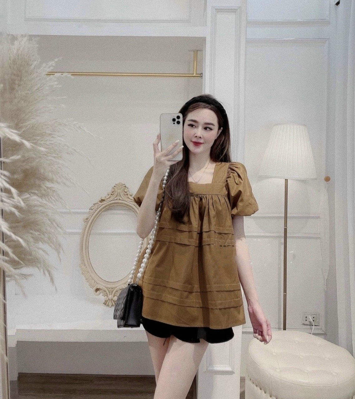 Áo bầu công sở