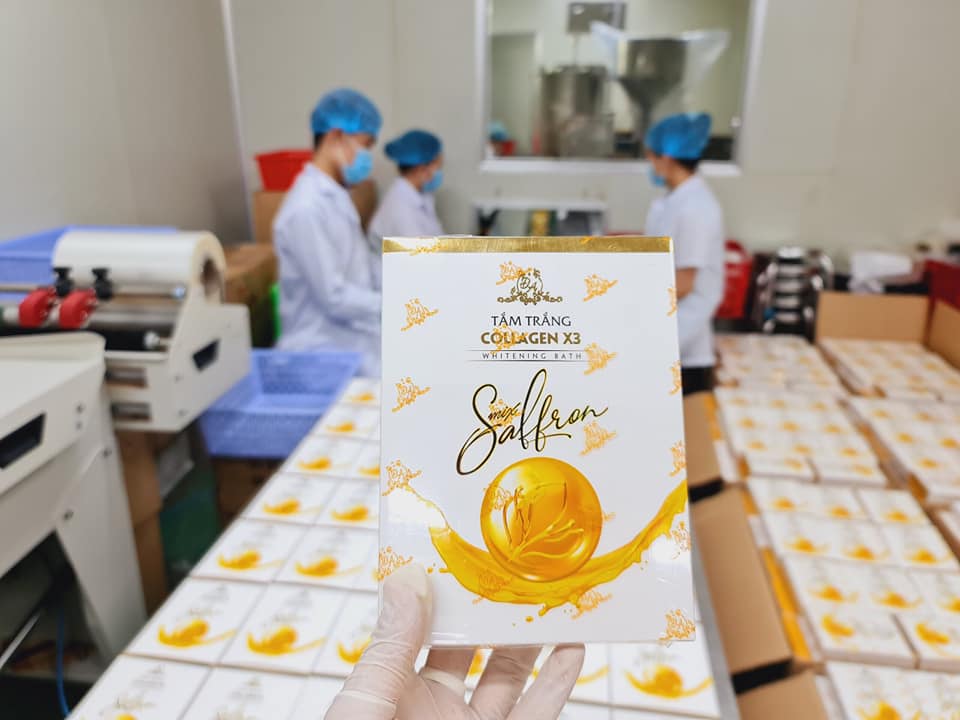 [ CAM KẾT CHÍNH HÃNG] TẮM TRẮNG SAFFRON COLLAGEN X3