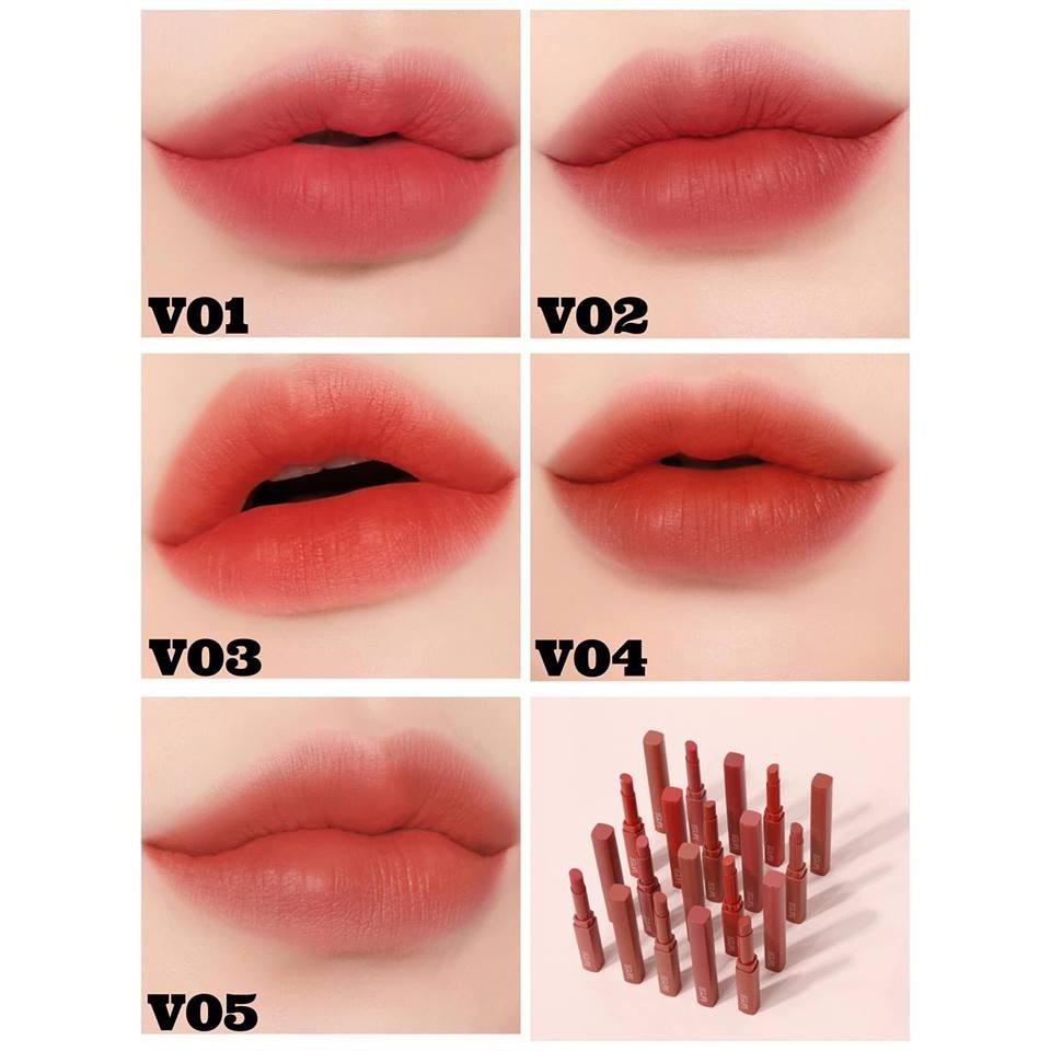 [HCM]Son Thỏi Lì EGLIPS MUSE IN VELVET LIPSTICK