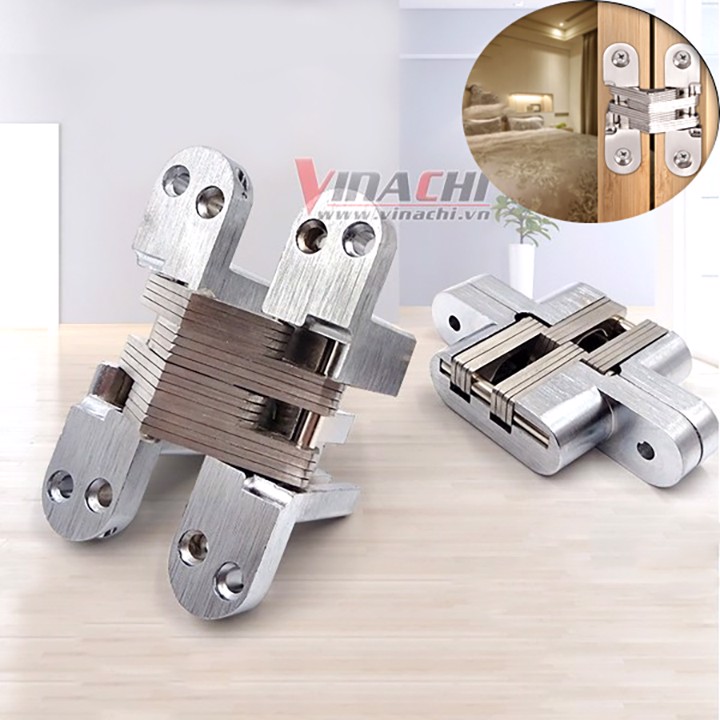 Bản lề chữ thập bạc không gỉ