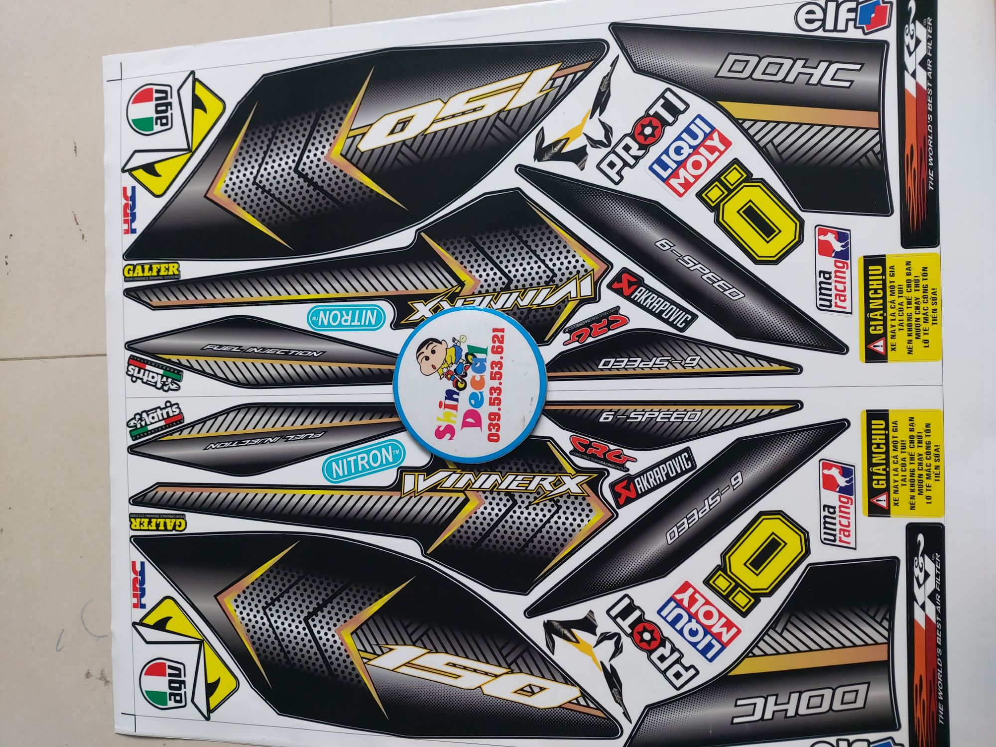 [HCM]Tem winner X mang cá mập cực ngầu