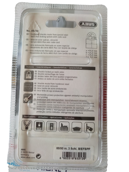 Khóa Đồng ABUS Cao Cấp 88/50 Series