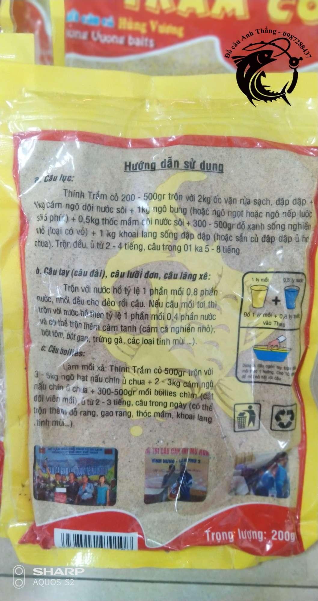 Mồi câu Trắm cỏ Hùng Vương