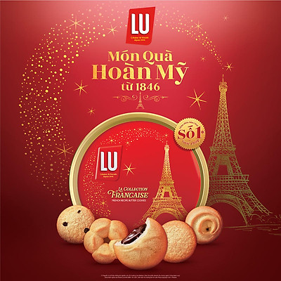 Bánh quy LU Assorted Cookies hộp 180g