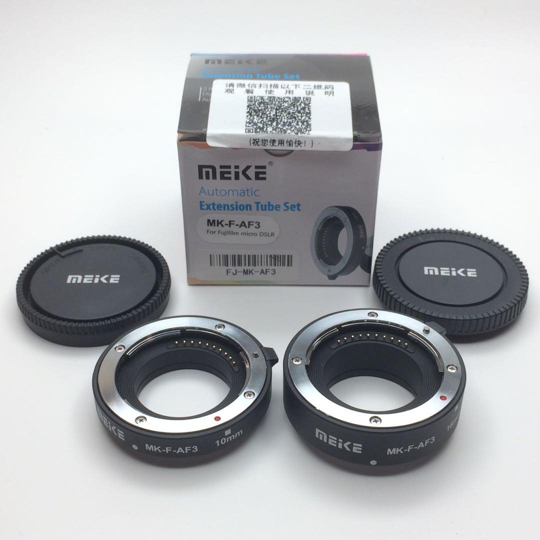 Ống nối Tube Macro AF Meike cho máy ảnh Sony - Fujifilm - Canon EOS M