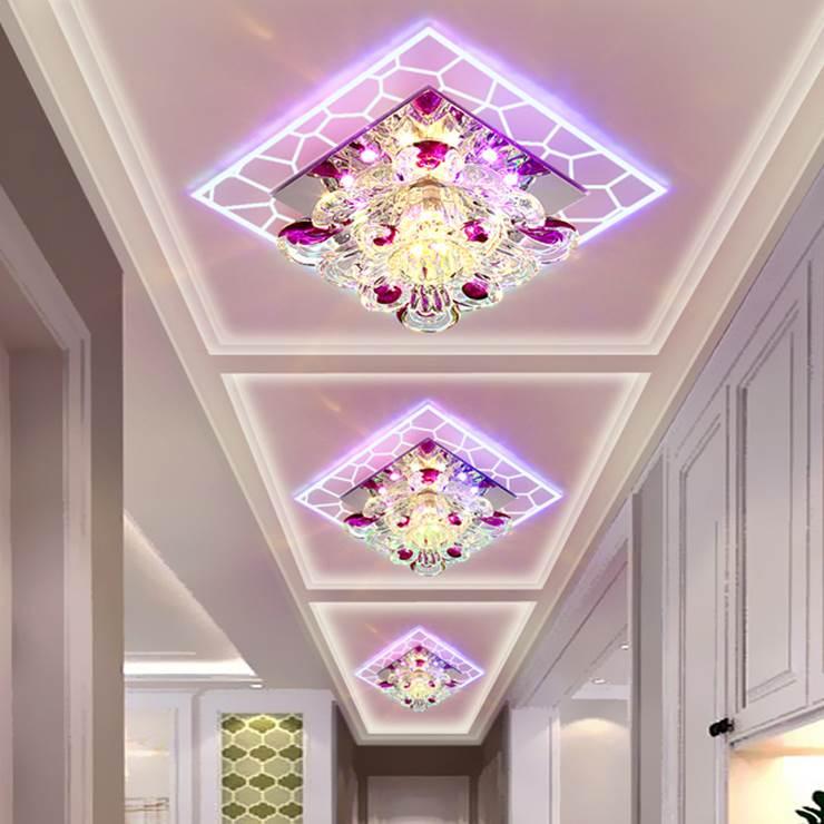 Đèn Led pha lê ốp trần LPLV03