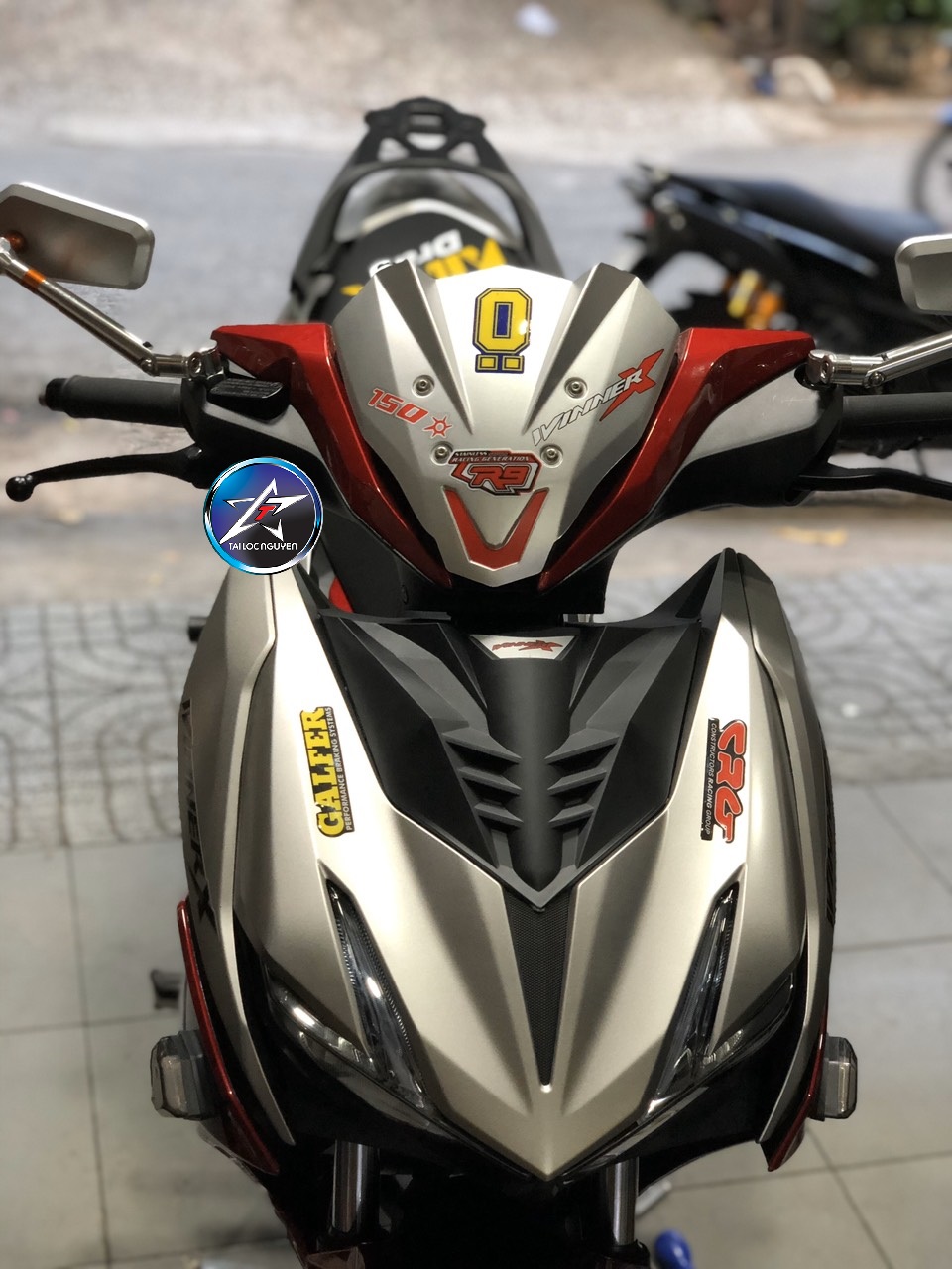 [HCM]ỐP MẶT NẠ CHO HONDA WINNER X