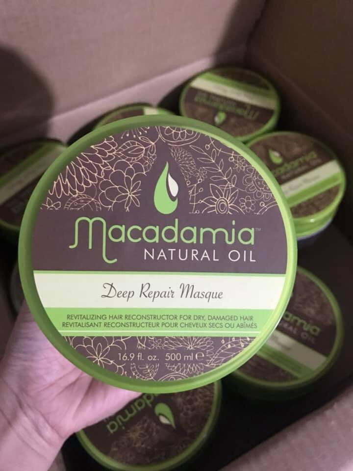 Kem Ủ Tóc Macadamia Deep Repair Masque 500ml