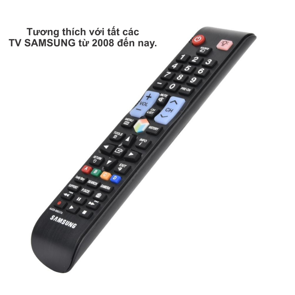 Điều khiển - Remote TV Samsung (Cho tất các đời TV Samsung kể cả Smart 4K).