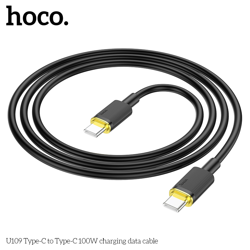 Cáp Sạc Nhanh Type-C To Type-C Hoco U109 100w