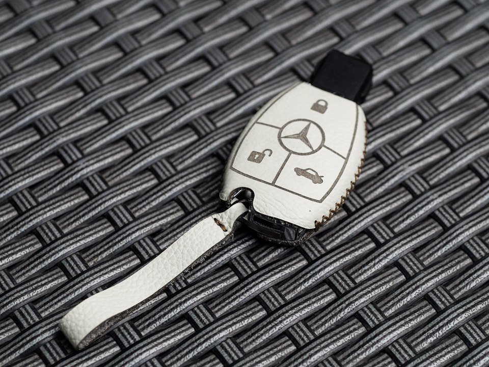 Bọc da chìa khóa Mercedes Benz