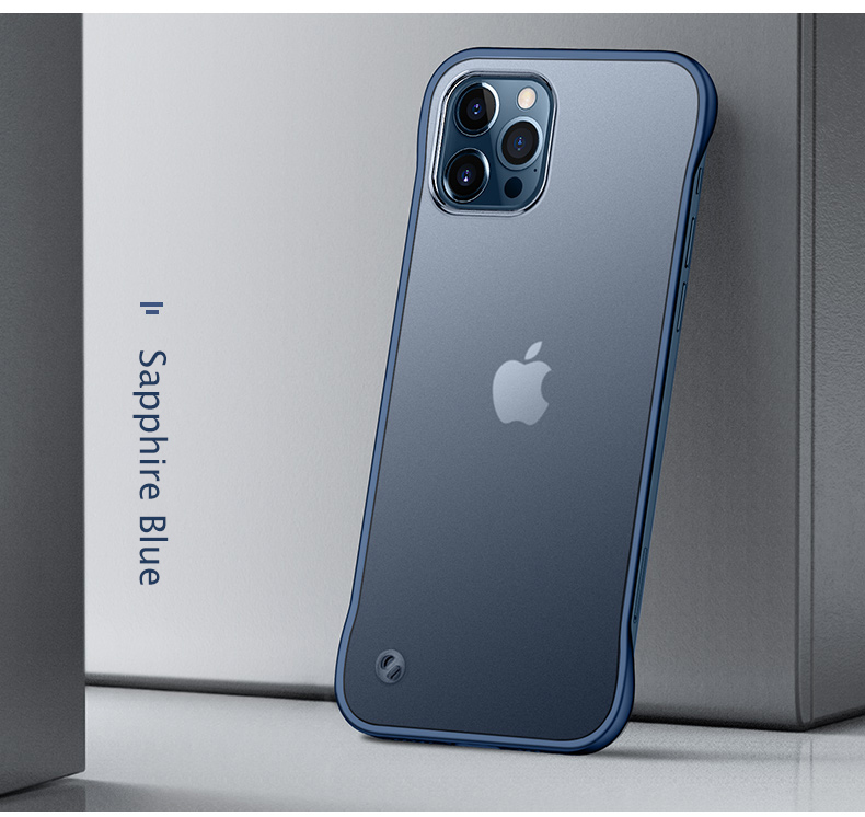 Ốp lưng Iphone 12 Pro Max nhám mờ siêu mỏng chống bám mồ hôi bám bẩn