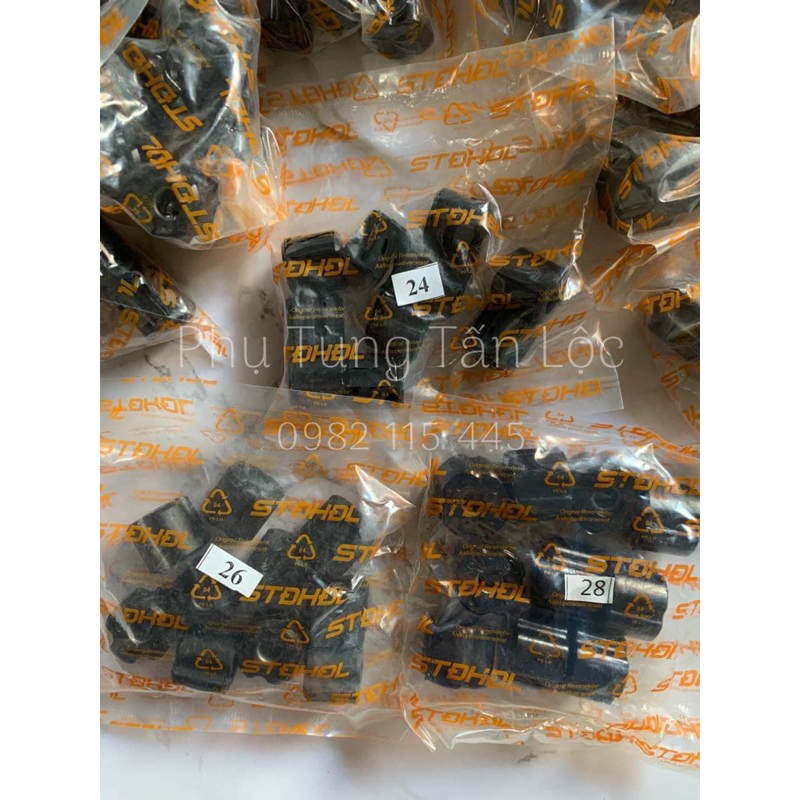 Bạc cần máy cắt cỏ gắn ống cần 24- 26- 28 (giá 1 cái)
