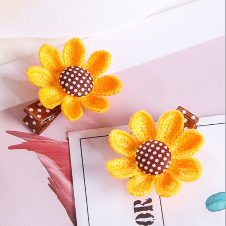 Set 3 dây cột tóc - kẹp tóc cho bé