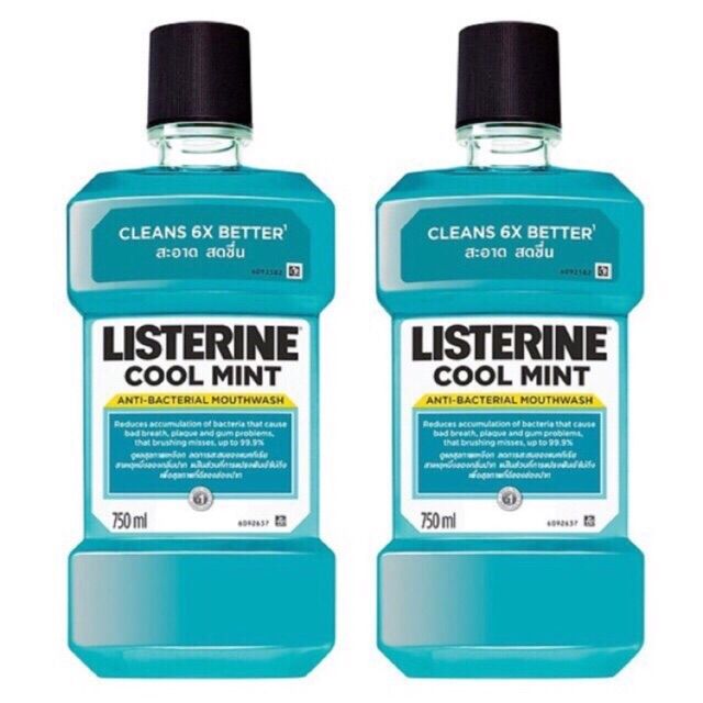 Nước súc miệng listerine