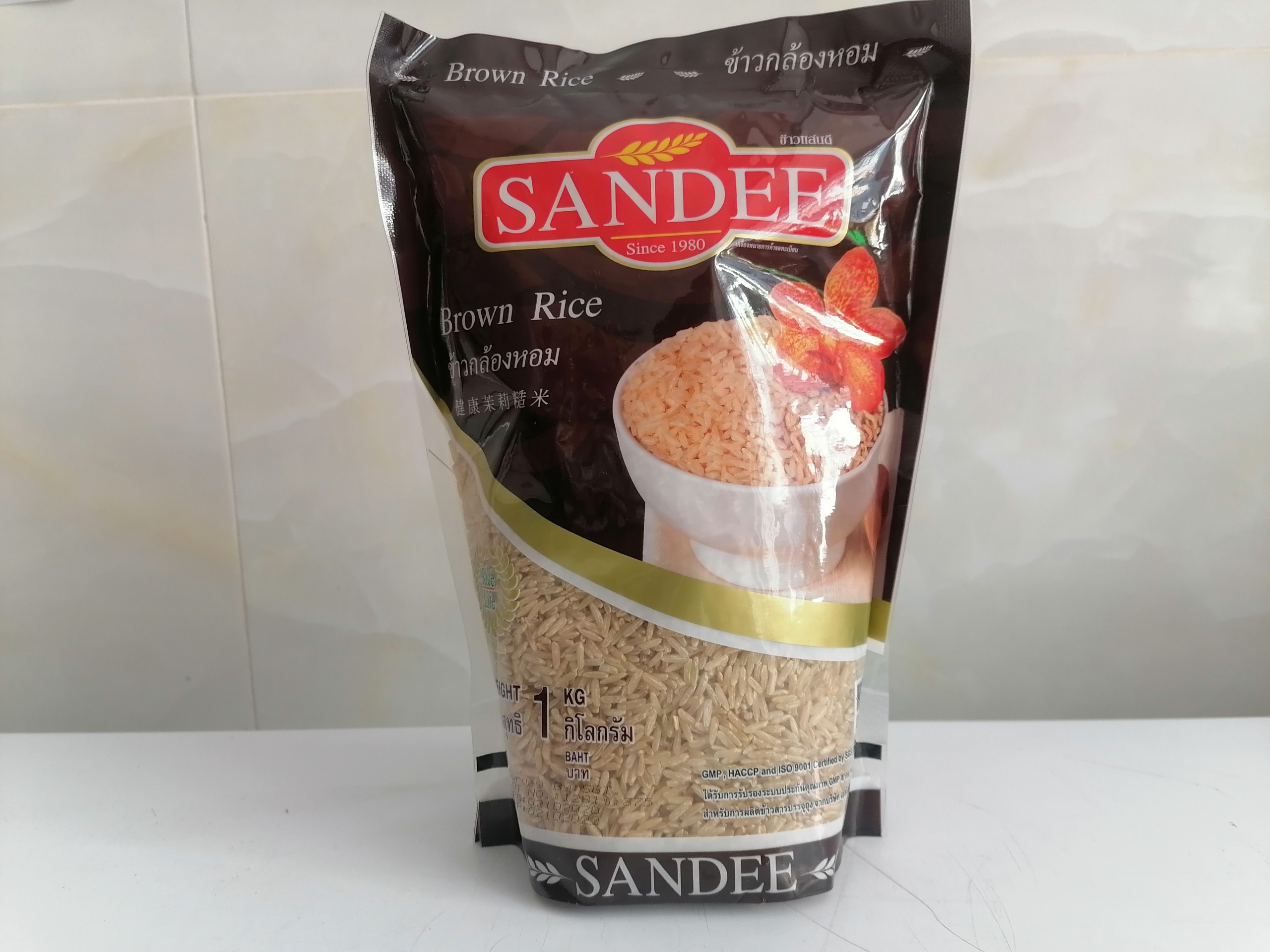 1 Kg Gạo lứt Thailand SANDEE Brown Rice halal bph-hk