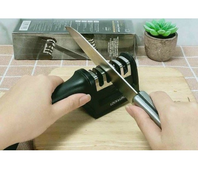 Dụng Cụ Mài Dao 3 Lớp Lock&Lock CKK112 (255 x 53 mm)