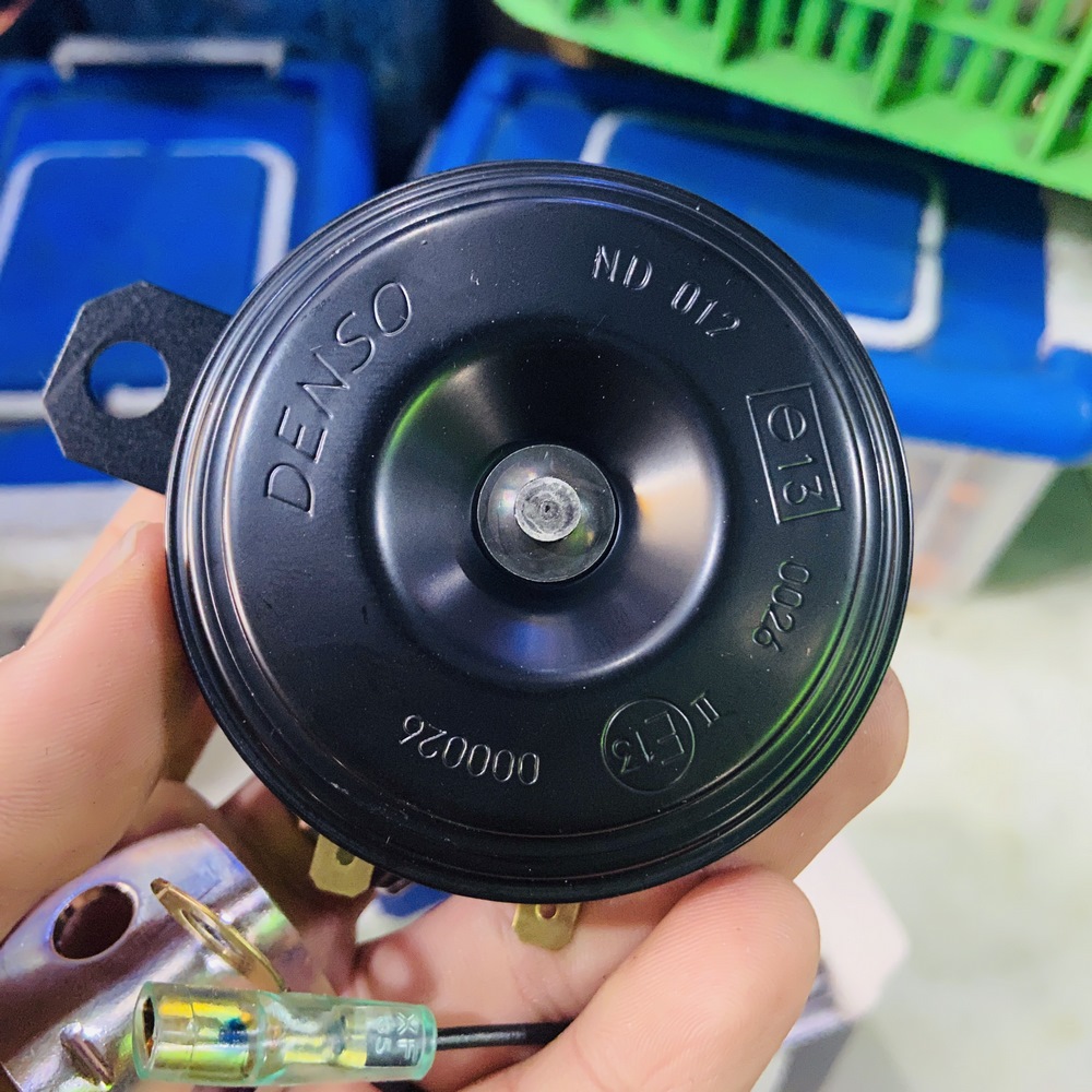 KÈN ĐĨA DENSO GẮN XE MÁY XE HƠI CAO CẤP TIẾNG TRONG VANG XE (1 KÈN DENSO)