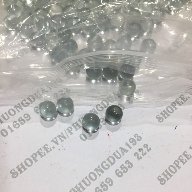 30 Bi thủy tinh 9mm Mix Mực Xăm