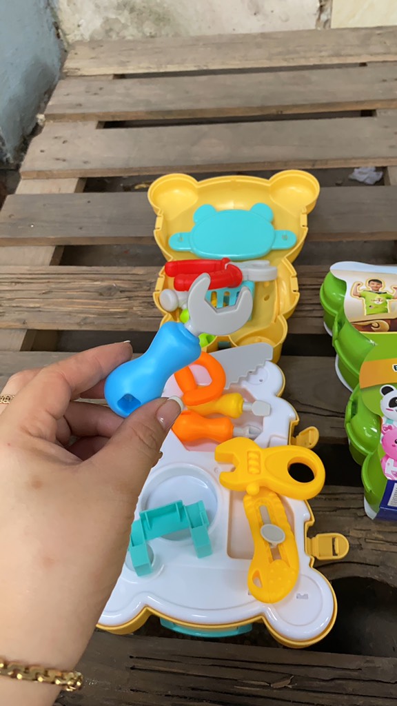 Đồ chơi balo gấu cho bé hkm Vitadairy