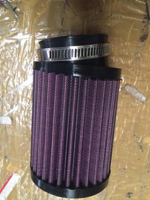 Lọc gió trụ 1280 KN xe máy.(Mini)