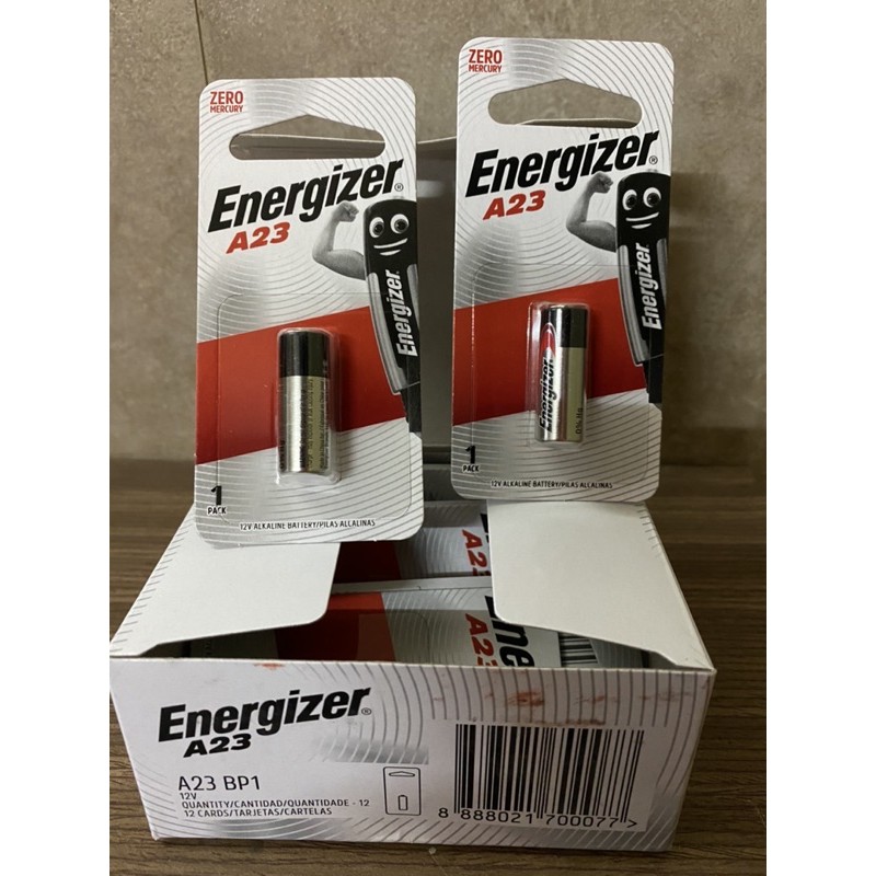 [HCM]Pin Chuông A23 / 23A Energizer 12V (Chuông cửa, remote cửa cuốn,xe hơi) [Chính Hãng 100%]