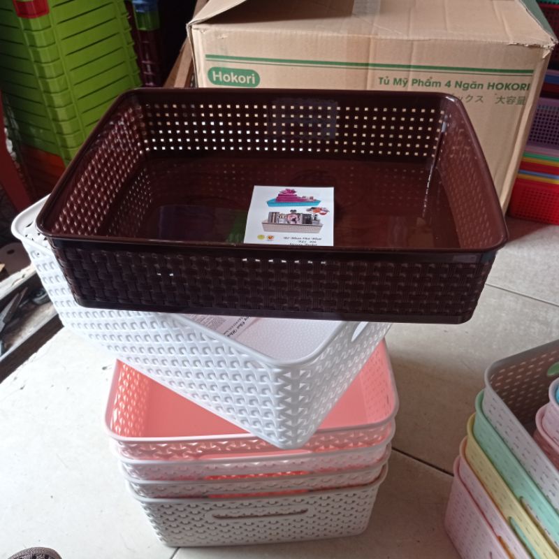 RỔ ĐAN MÂY CẠN