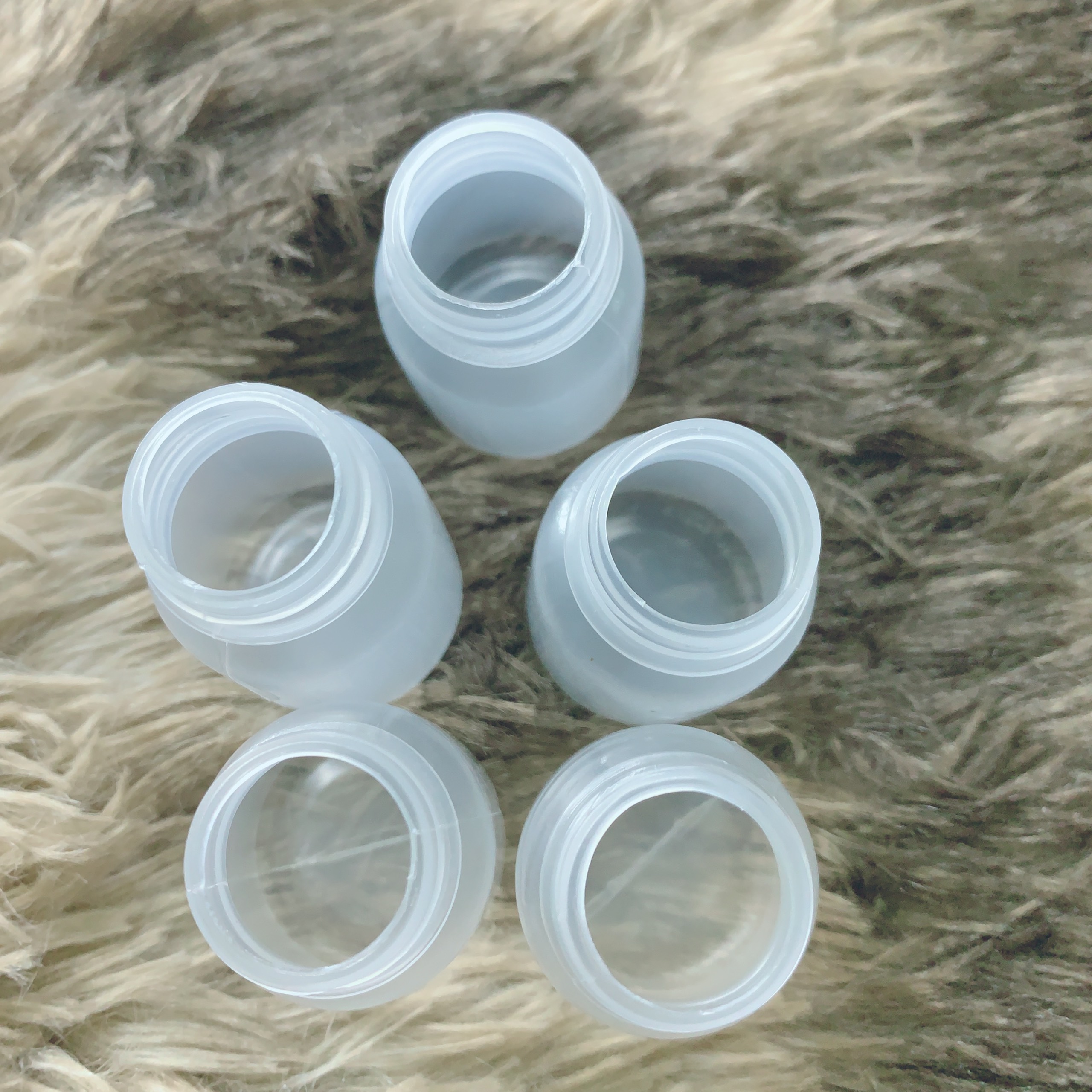 Lọ nhựa rỗng 15ml [Túi 50 lọ] có nút chống tràn nước, lọ nhựa chiết dung dịch trong suốt 15ml có nút đậy chống tràn