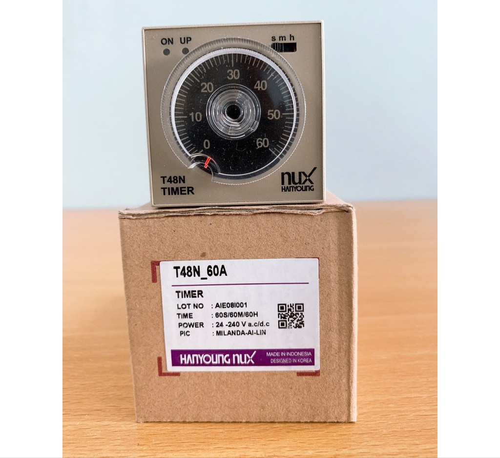 Rơle thời gian hanyoung t48n-10a-30a-60a