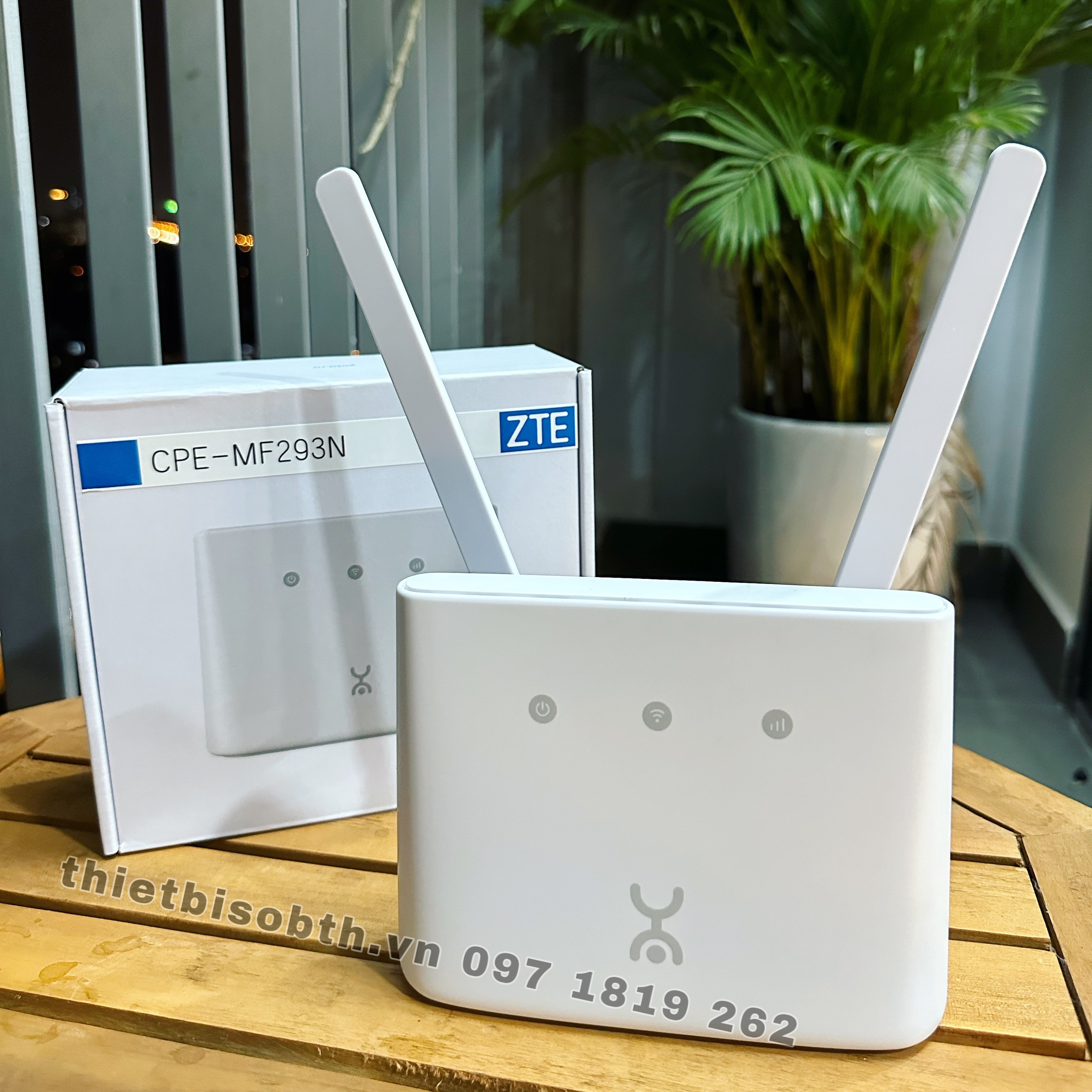 Bộ Phát Wifi 4G Cắm Điện ZTE MF 293