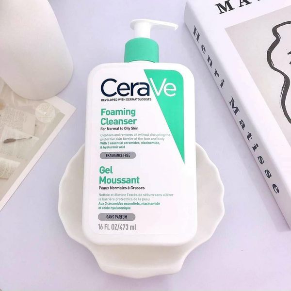 Sửa rửa mặt Cerave da dầu và da khô 236ml/473ml