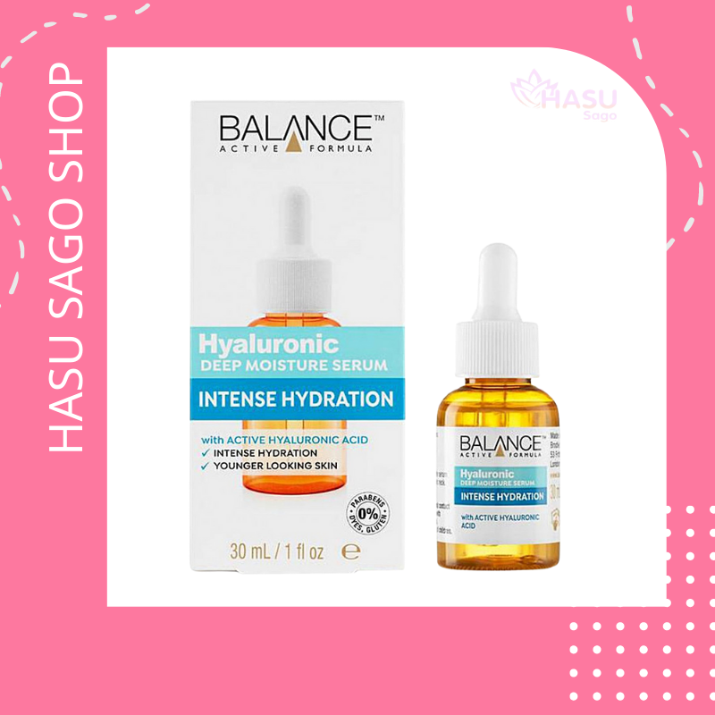 [GIẢM 5% ĐƠN 129K]Serum Cấp Nước Dưỡng Ẩm Balance Active Formula /Hyaluronic Deep Moisturizing 30ml
