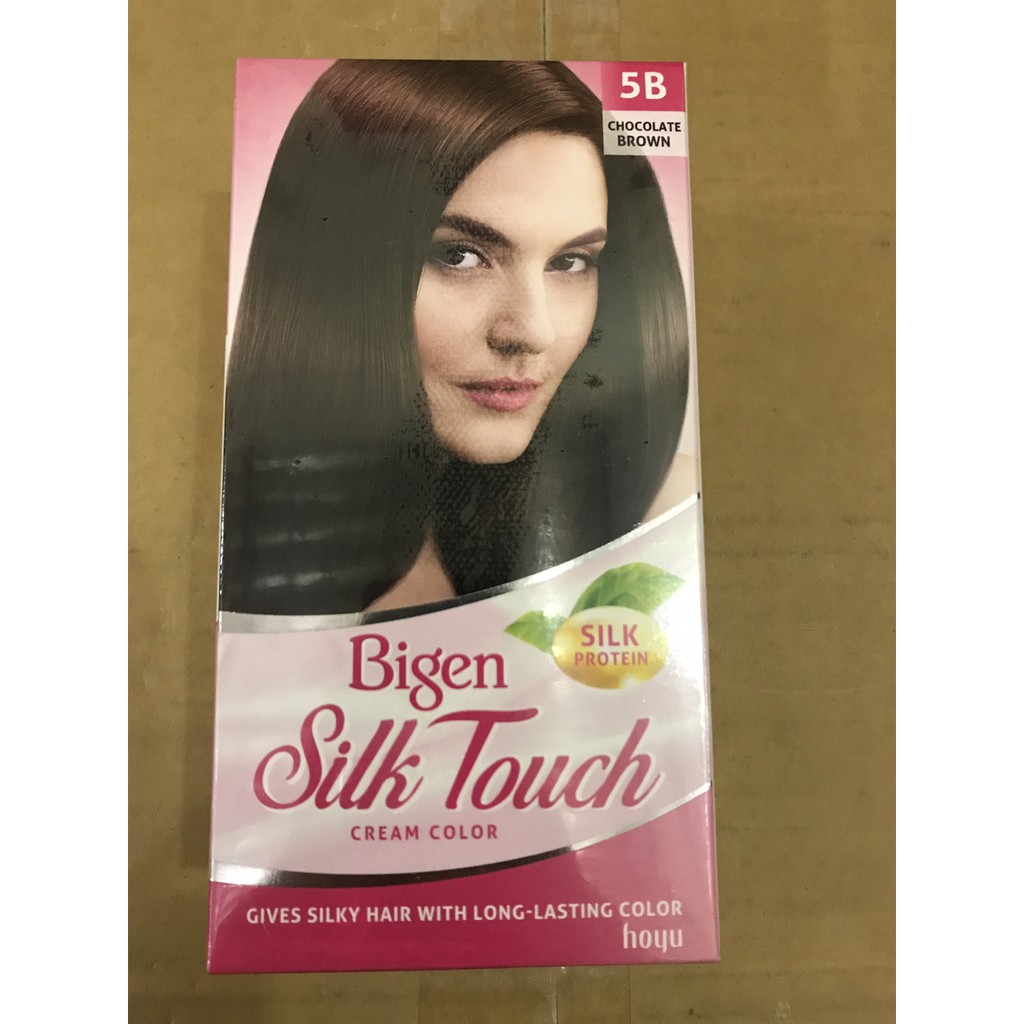 ( Số 5B )Kem Nhuộm Tóc Bigen Silk Touch #Nâu Sôcôla
