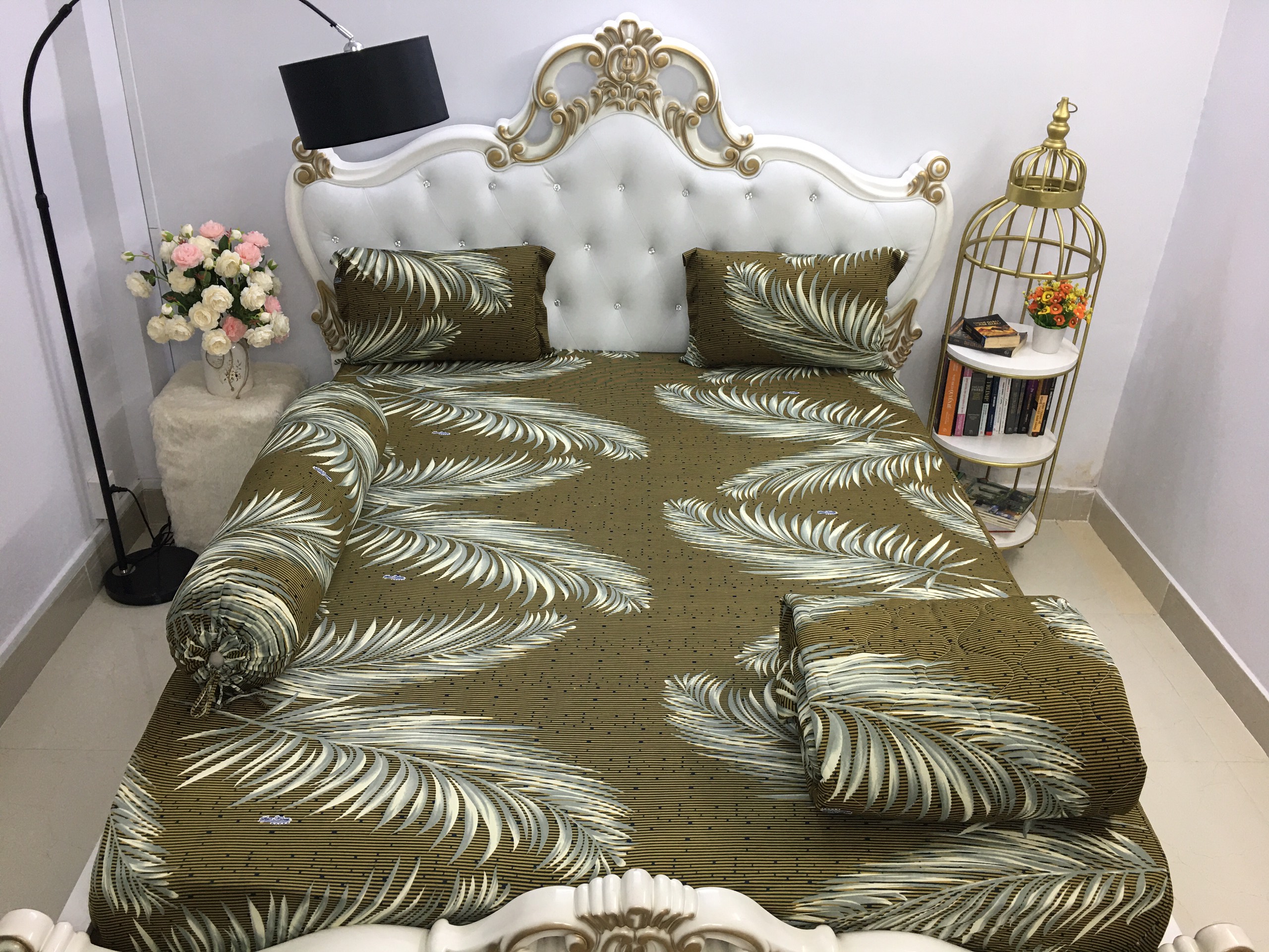 [Hcm]Cool Korean Elastic Sheet Set { 4 Pieces } All Sizes