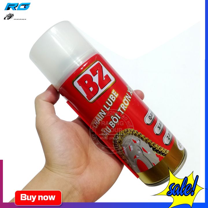 [HCM]Chai Xịt Bôi Trơn Dưỡng Sên Xe Máy BZ Chain Lube