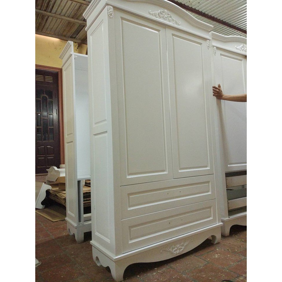 Tủ Quần Áo Hàng Tân Cổ Điển Gỗ MDF