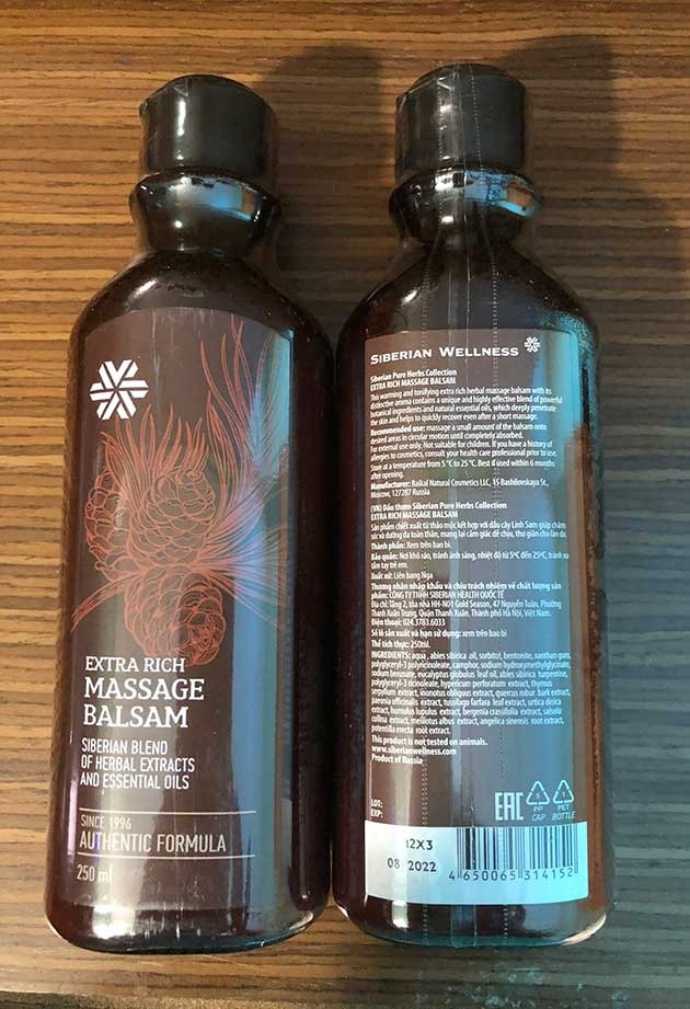 Dầu Siberian Balsam đa công dụng