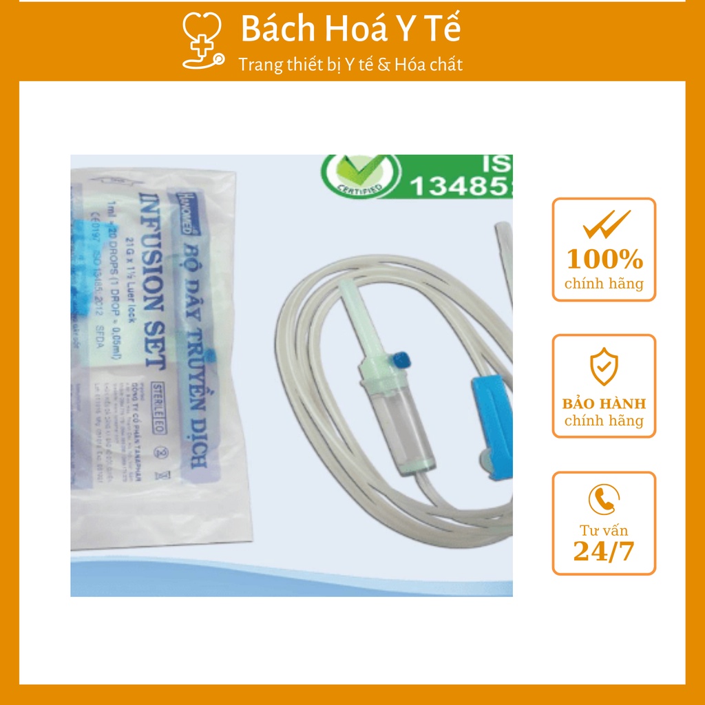 Bộ dây truyền dịch hanomed, túi/25 bộ