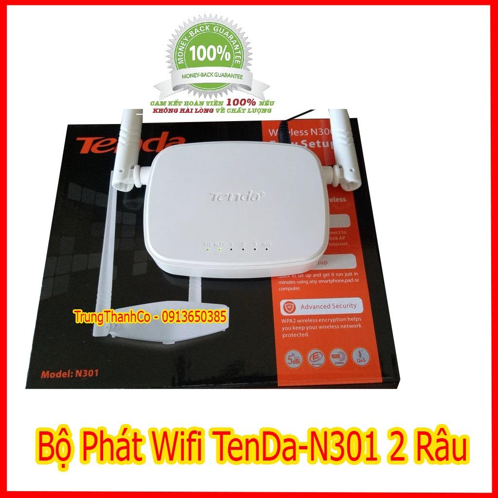 Bộ Phát Wifi TenDa-N301 2 Râu