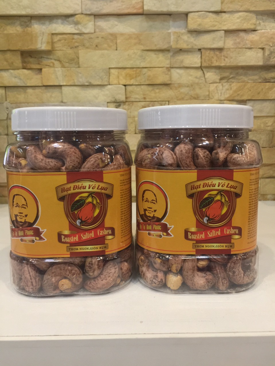 Hạt điều rang muối Bà Tư Bình Phước 500Gr