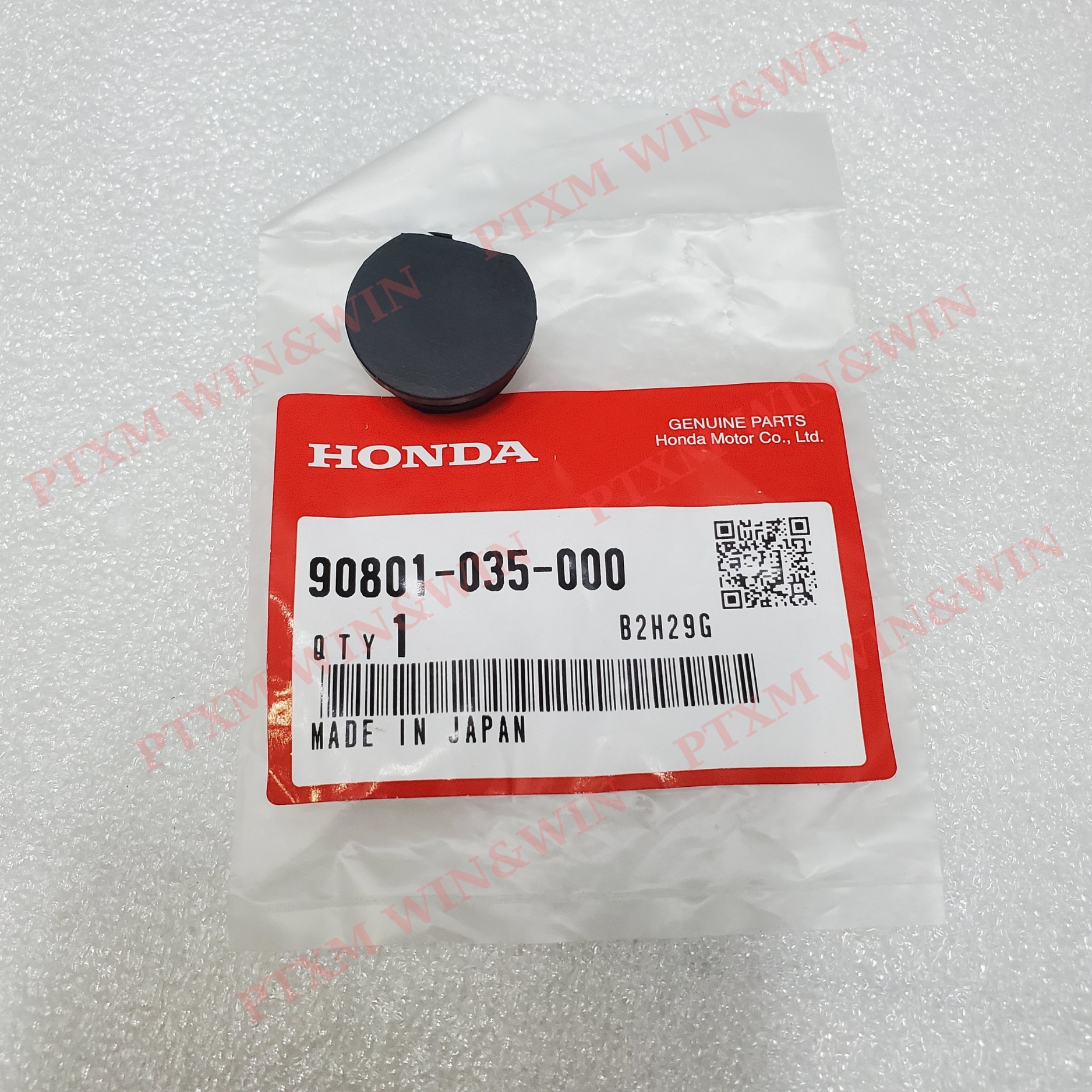 Nắp cao su heo số dream thái zin honda thái lan - 90801-035-000