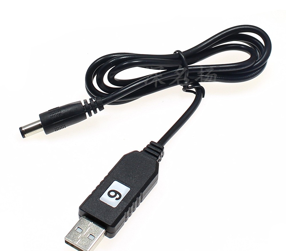 Cáp chuyển đổi từ cổng USB 5V sang 9V/12V