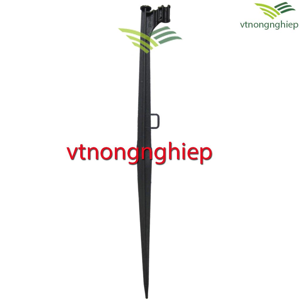 10 Cây cắm béc tưới 45cm đen