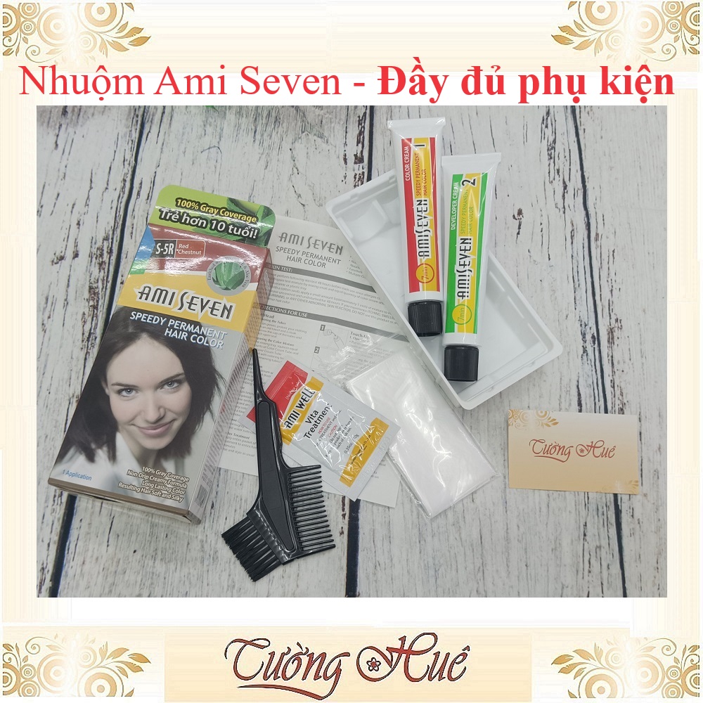 Thuốc nhuộm tóc Ami Seven S5 (Nâu vừa)
