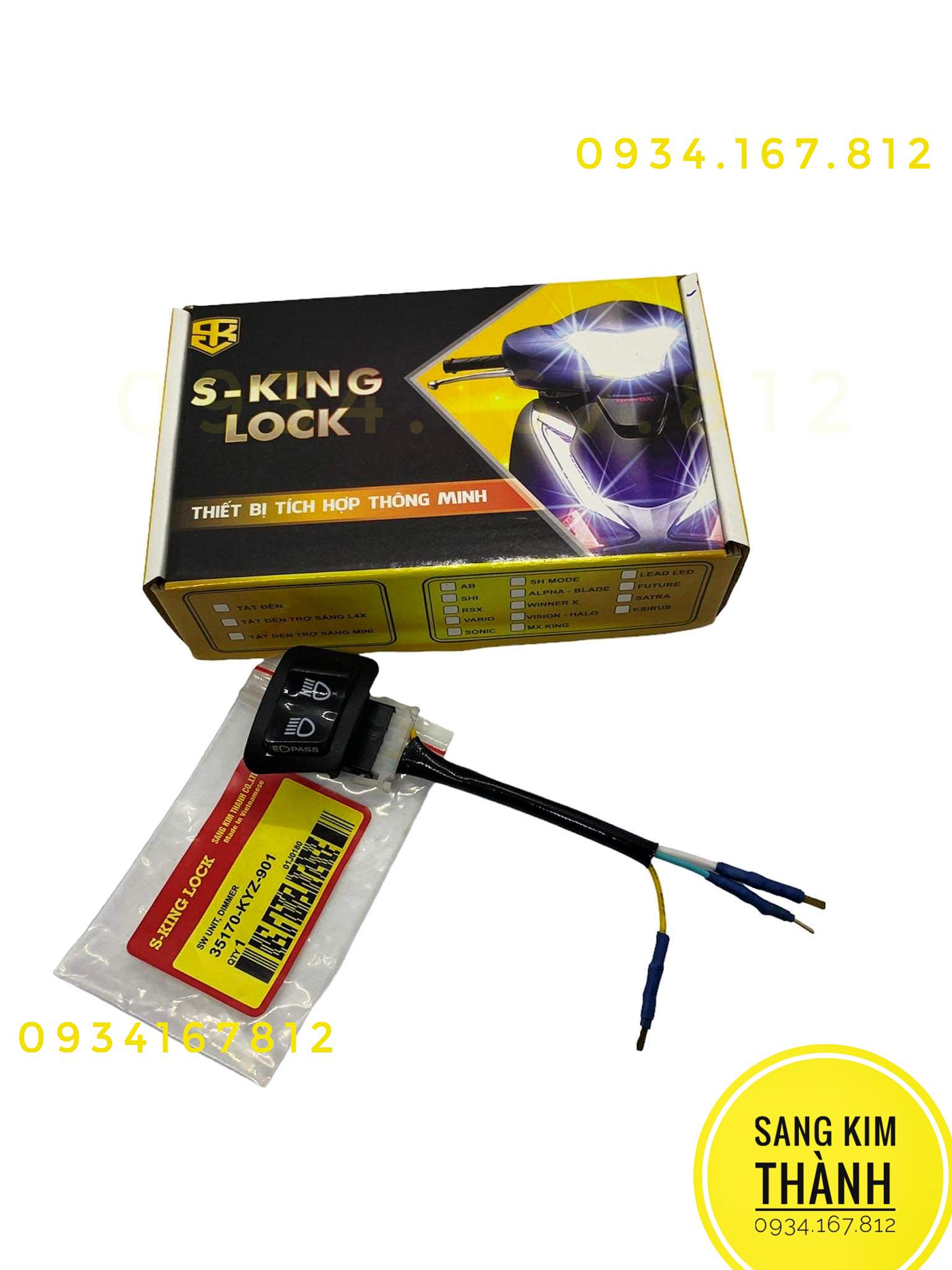 Công tắc Passing Air Blade 125i / 150i / 160i Đời Mới