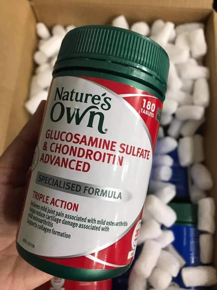 Glucosamin Sulfate With Chondroitin Advanced Nature's Own